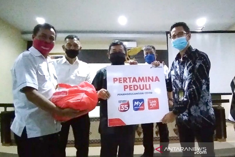 500 paket pangan dari Pertamina siap dibagikan di selatan Garut