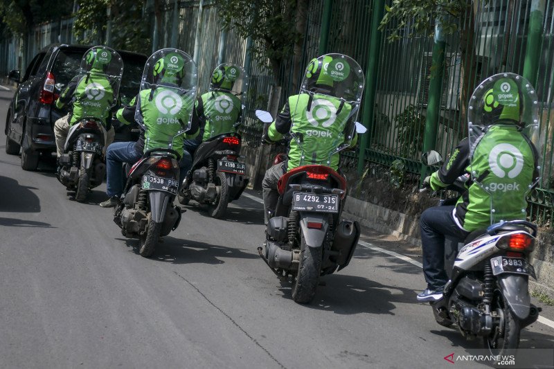 Ojek daring di Kabupaten Bekasi masih dilarang bawa penumpang