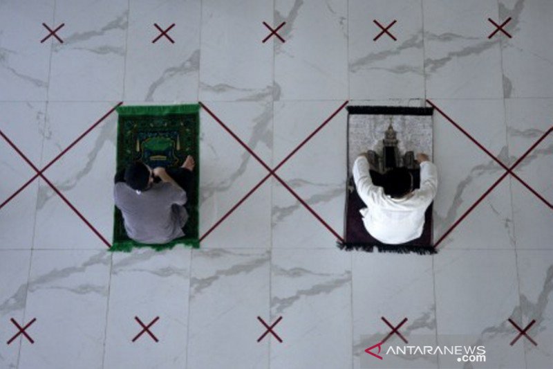Masjid Agung Syekh Yusuf kembali laksanakan shalat jumat