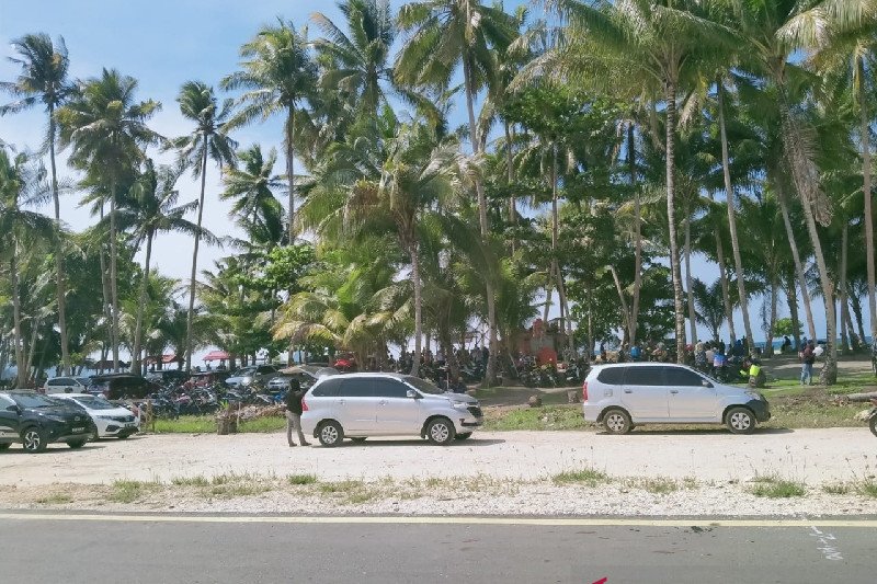 Objek wisata Pantai di Kota Jayapura Mulai Ramai