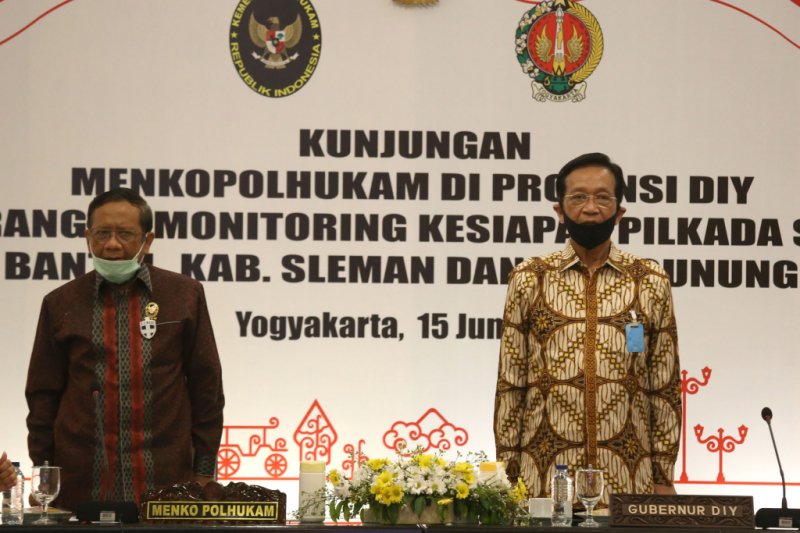 Menkopolhukam pastikan kesiapan DIY selenggarakan Pilkada 9 Desember