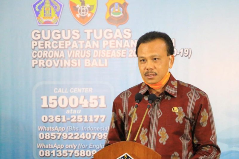 Bali libatkan TNI-Polri awasi protokol COVID-19 di pasar tradisional