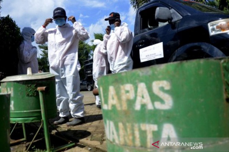 Klaster COVID 19 baru di Lapas wanita Gowa