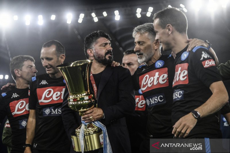 Juventus kalah, Napoli raih Piala Italia untuk keenam kalinya