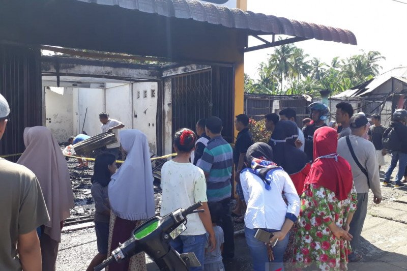 Tujuh ruko di Padang Pariaman hangus terbakar, kerugian capai Rp1,7 miliar