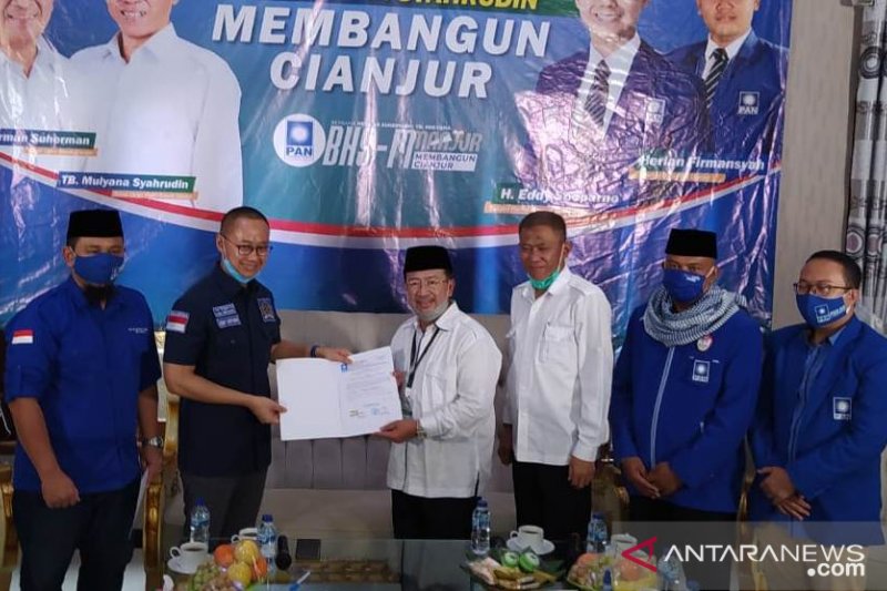 Pasangan Herman-TB Mulyana mendapat dukungan DPP PAN