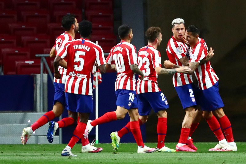 Atletico menang 1-0 atas Valladolid mengangkat ke posisi ketiga