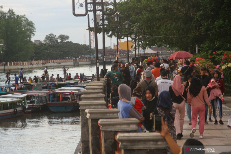 Wisata siring Banjarmasin ditutup tiga bulan