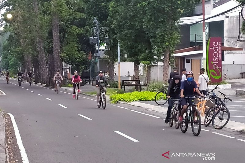 Hari bebas kendaraan bermotor belum bisa digelar di Kota Bandung