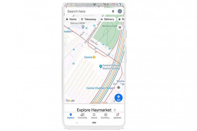 Google Maps bakal tambah koneksi dengan transportasi publik