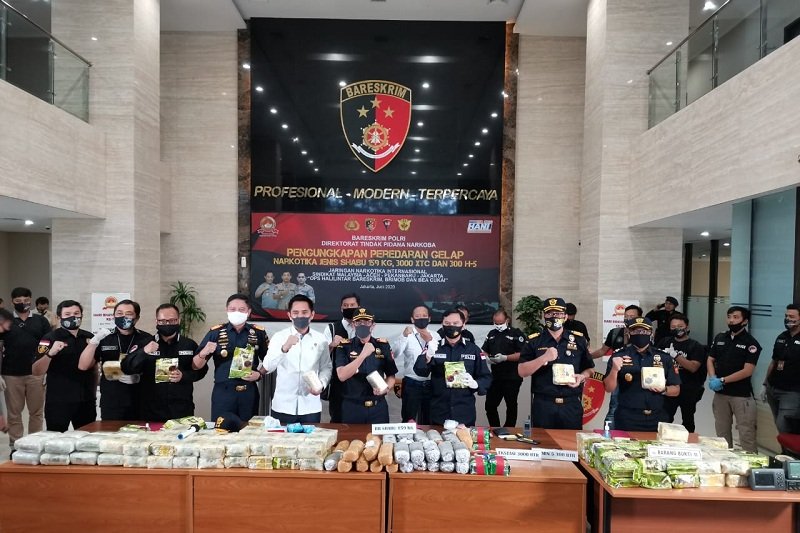 119 kilogram sabu diamankan BC Kepri