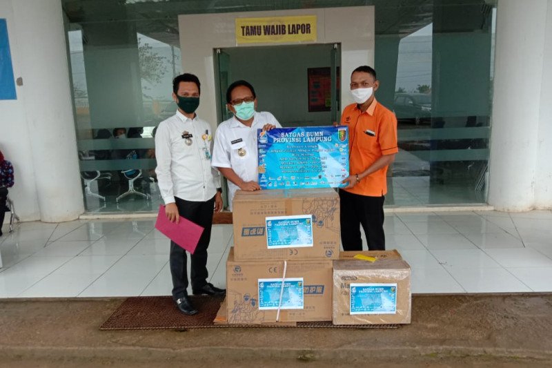 Bupati Adipati berterima kasih atas bantuan Satgas BUMN Lampung