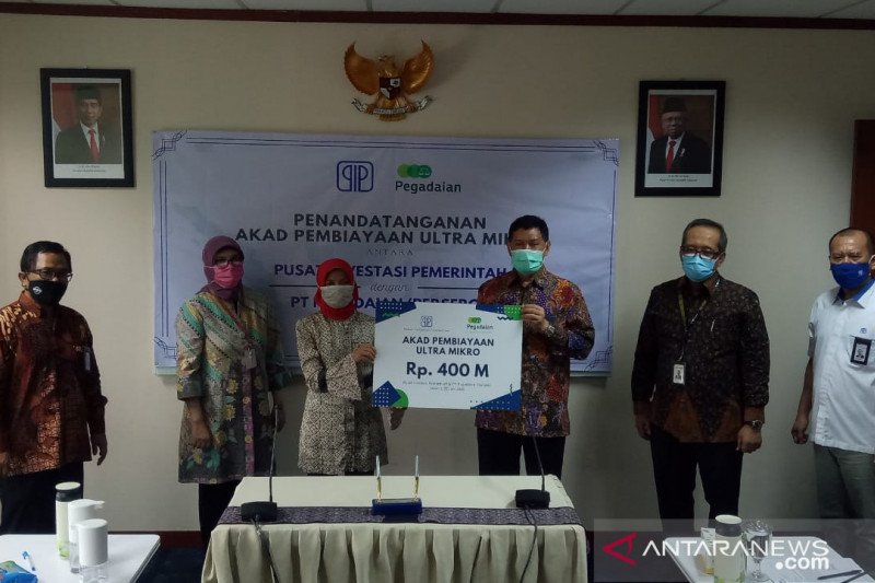 Pemerintah melalui Pegadaian salurkan kredit ultra mikro Rp400 miliar bantu UMKM