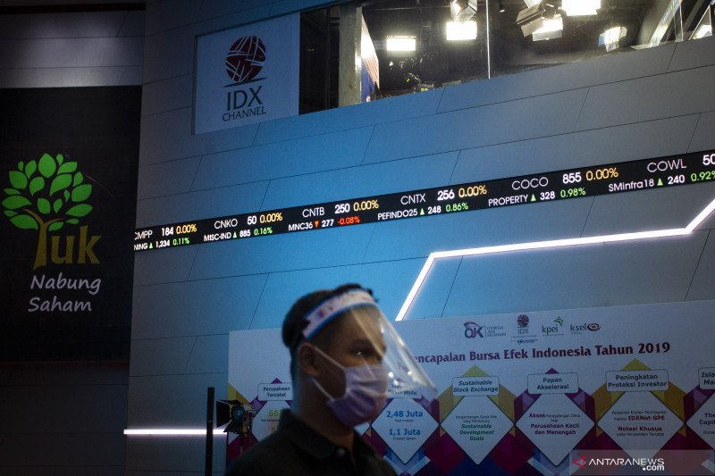 IHSG Jumat dibuka melemah 1,41 poin ke posisi 5.237,84