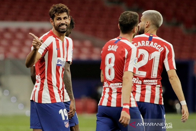 Atletico tundukkan Alaves mantapkan posisi ketiga