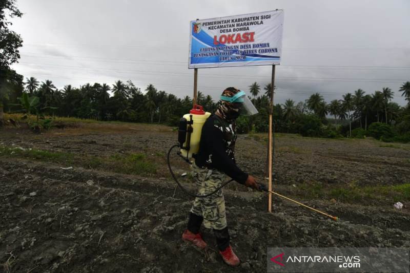 Penyiapan lahan antisipasi krisis pangan akibat pandemi di Sigi