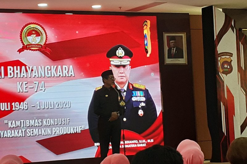 Gubernur apresiasi kinerja Polda Sumbar selama pandemi COVID-19