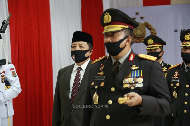 Gubernur Arinal ikuti Upacara Hari Bhayangkara Ke-74 secara virtual