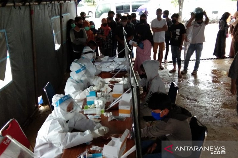 Gugus Sultra : Tes cepat gratis temukan 27 orang reaktif virus corona