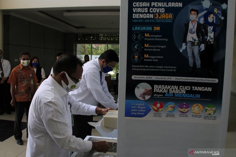 BTN BERIKAN BANTUAN WESTAFEL CEGAH PENYEBARAN COVID-19