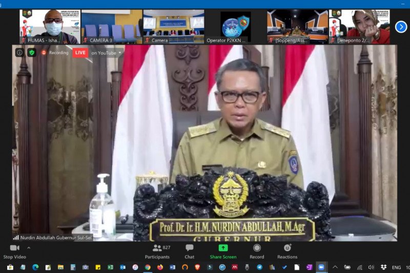 Gubernur Sulsel lepas 3.245 mahasiswa KKN tematik COVID-19