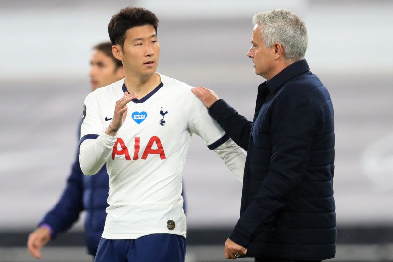 Hugo Lloris cekcok dengan Son Heung-min justru buat Mourinho senang