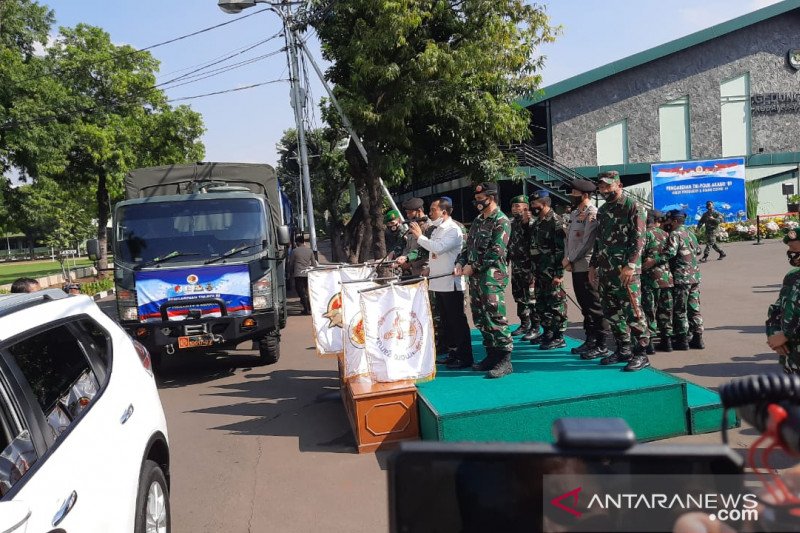 Alumni Akabri 89 salurkan 12.000 sembako untuk warga jabodetabek