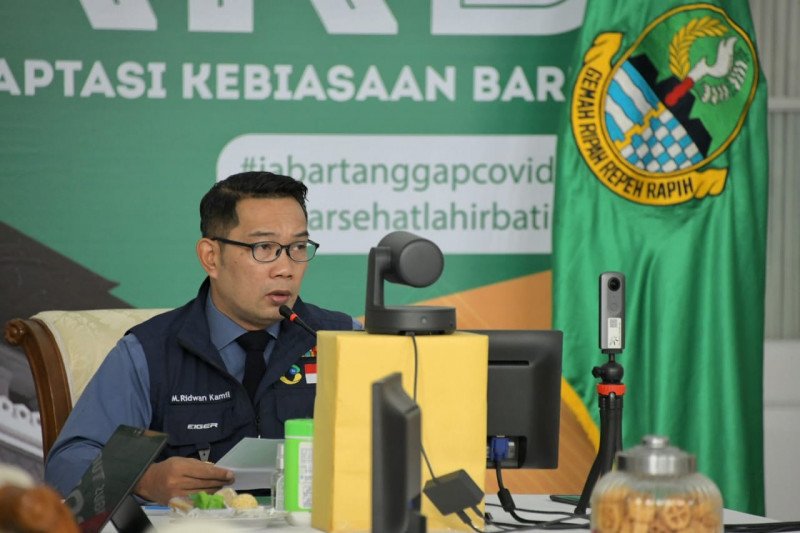 Warga tidak pakai masker didenda hingga Rp150 ribu di Jawa Barat
