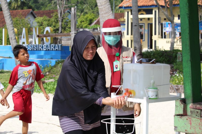 Penerapan protokol kesehatan di pulau terluar Lampung