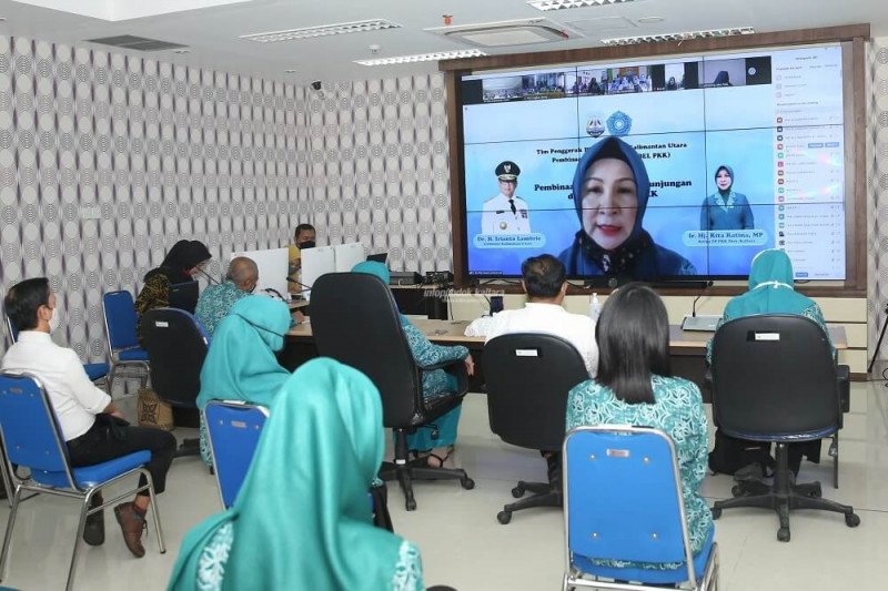 Hadapi Pandemi, PKK Kaltara Gagas Pembinaan Virtual