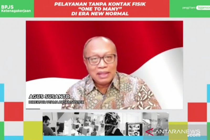 BPJAMSOSTEK Palangka Raya terapkan 'Lapak Asik' cegah COVID-19