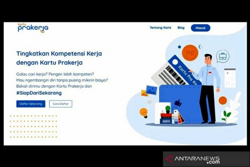 Disnakertrans Gunung Kidul menunggu kelanjutan program kartu prakerja