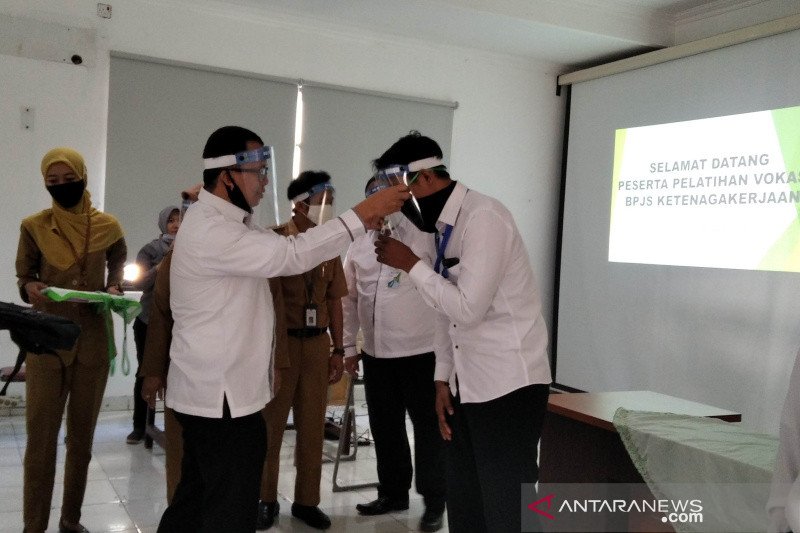 BPJAMSOSTEK Kudus memberikan pelatihan terhadap pekerja terkena PHK