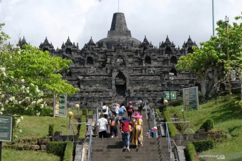 Twc Wisatawan Tidak Perlu Khawatir Berkunjung Ke Candi Borobudur Antara News