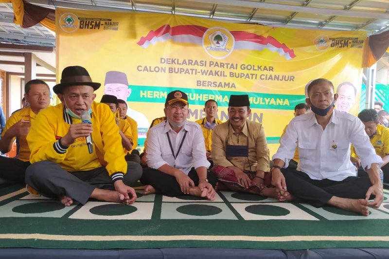 Partai Golkar dukung Herman-Mulyana di Pilkada Cianjur