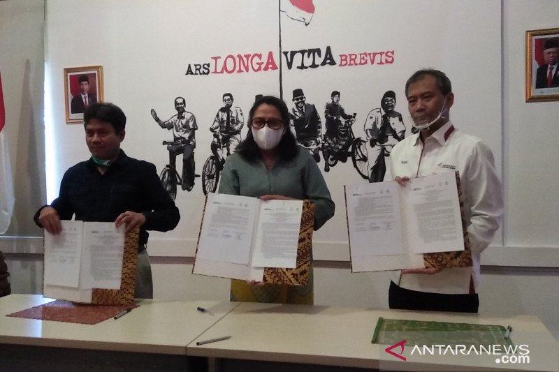 LKBN Antara, PFN dan BP teken MoU integrasi klaster media BUMN