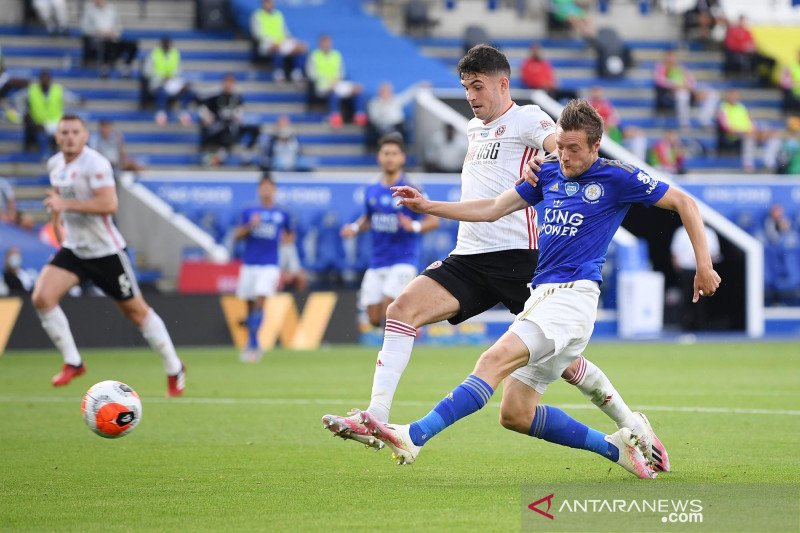 Atasi Sheffield United, Leicester kian mantap di empat besar