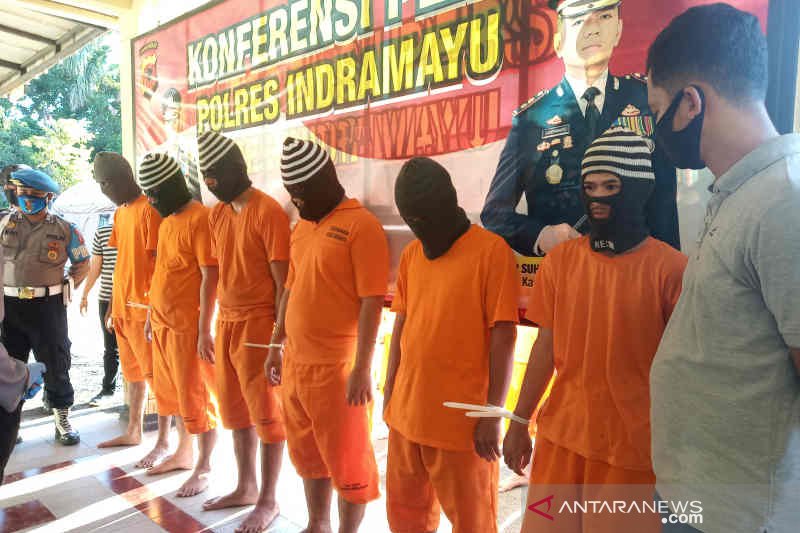 Polres Indramayu tangkap sembilan pencuri mobil