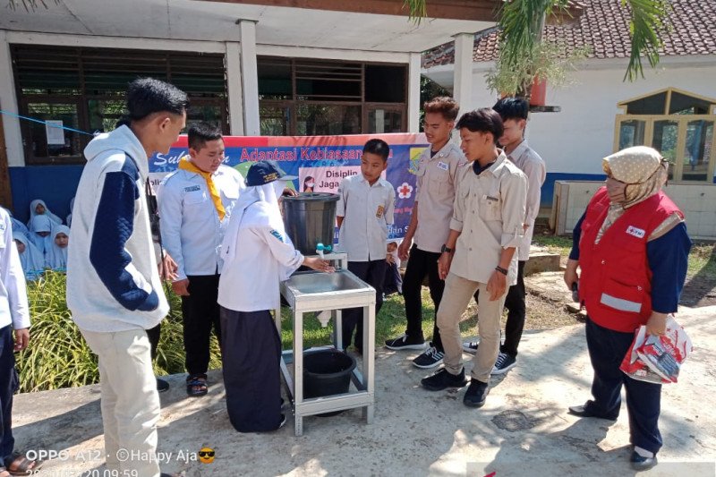 PMI Cianjur sosialisasikan adaptasi kebiasaan baru kepada pelajar