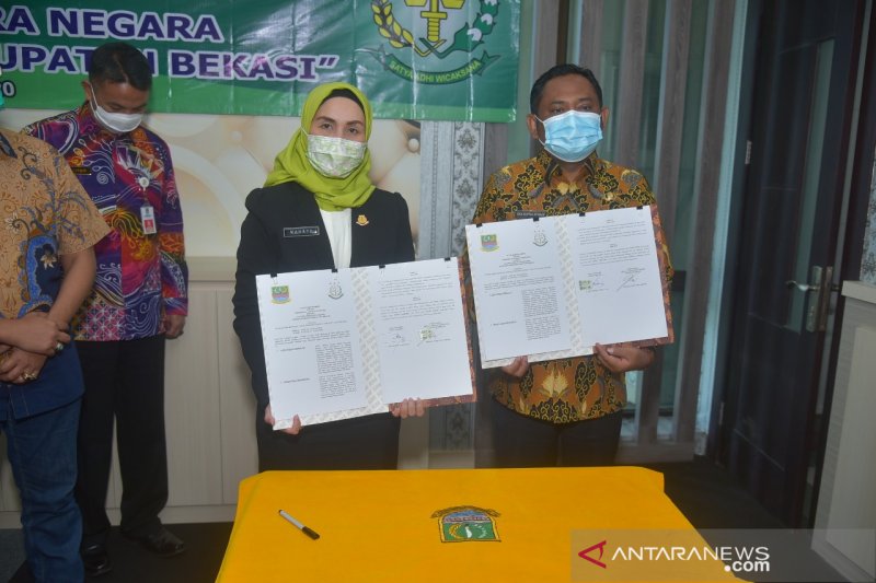 Pemkab dan Kejari Bekasi kerja sama penanganan hukum