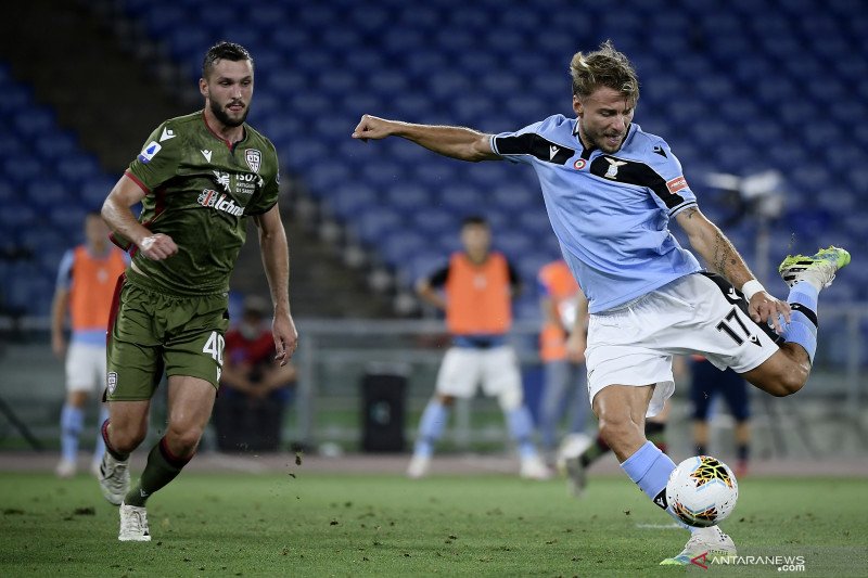 Lazio kalahkan Cagliari amankan posisi keempat klasemen