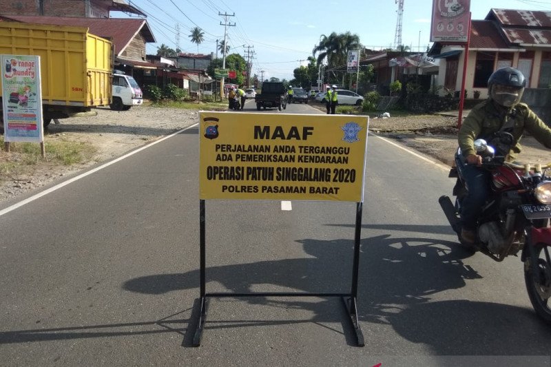 90 pelanggar lalu lintas di Pasaman Barat ditilang dalam tiga hari terakhir