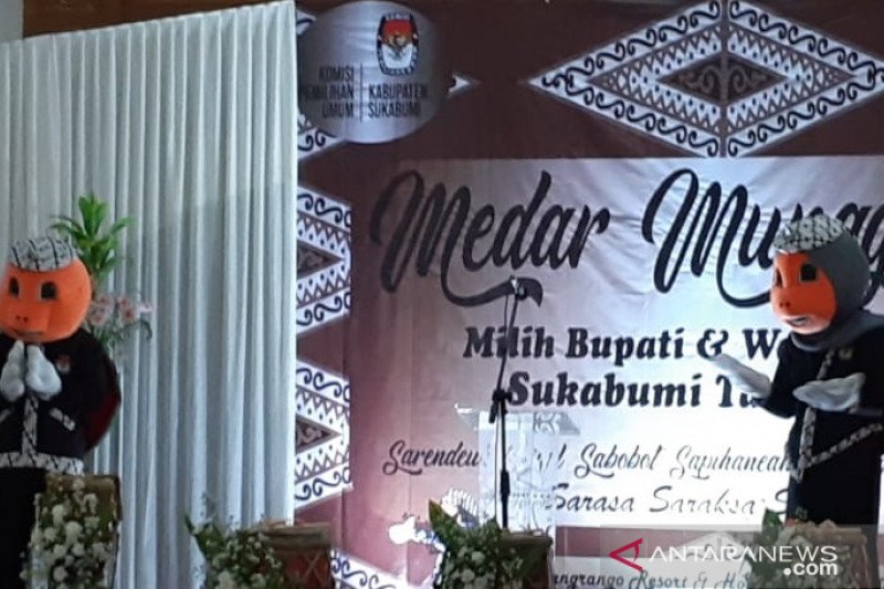 Maskot Pilkada 2020 diluncurkan KPU Kabupaten Sukabumi