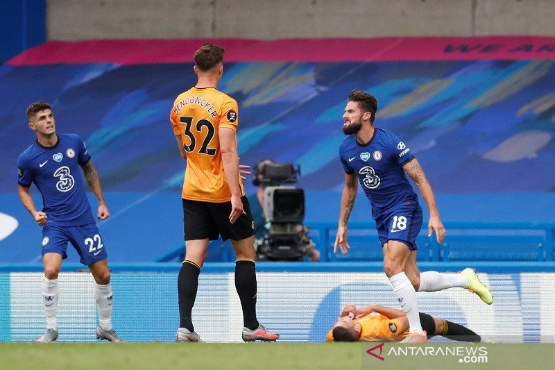 Chelsea tundukkan Wolverhampton, amankan Zona Liga Champions