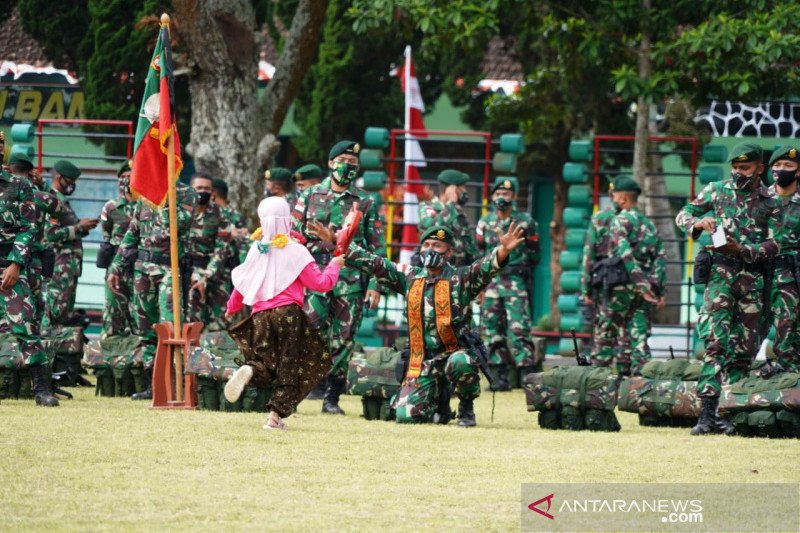 Bupati Garut sambut kedatangan 448 prajurit pamtas RI-Malaysia