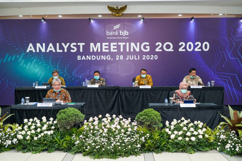 Bank BJB raih laba bersih Rp808 miliar triwulan II-2020