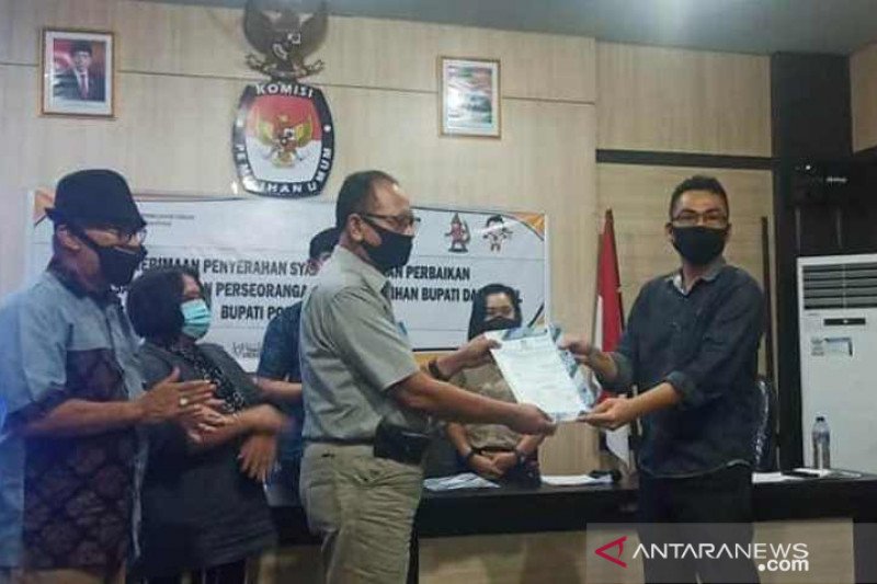 KPU Poso terima perbaikan syarat dukungan bakal calon perseorangan