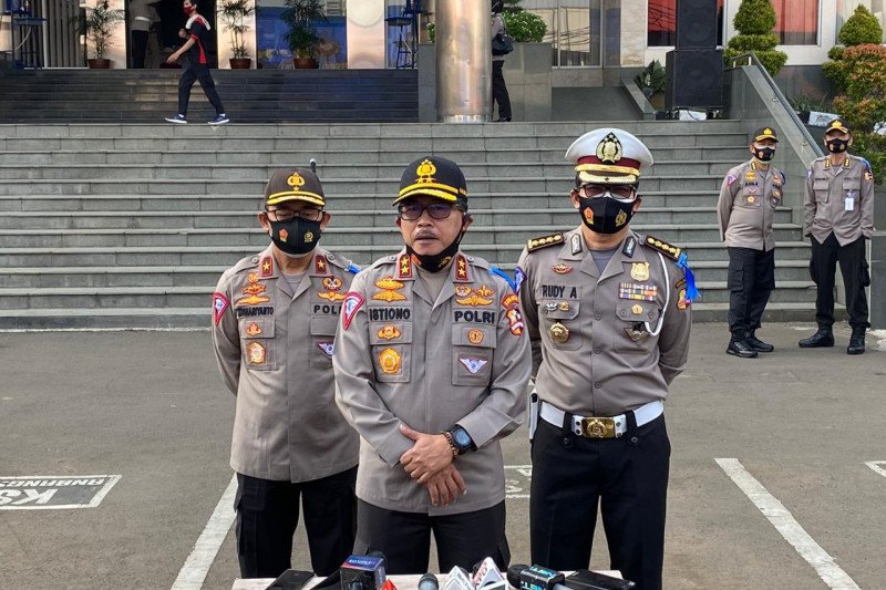 15 ribu polisi lalu lintas siaga di jalan arteri-tol jalur mudik