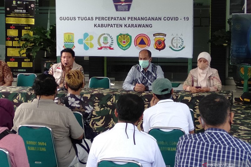 Kasus positif COVID-19 di Karawang tambah dua orang