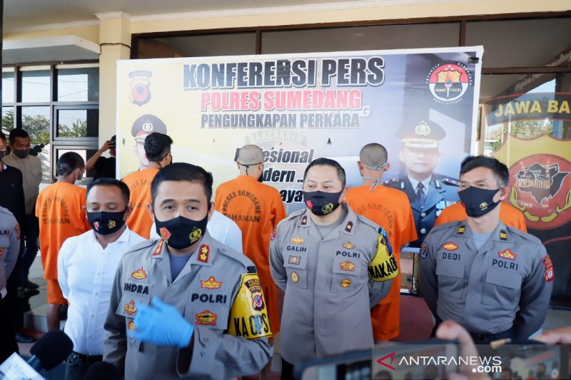 Polres Sumedang ungkap kejahatan asusila dan pembunuhan pada anak